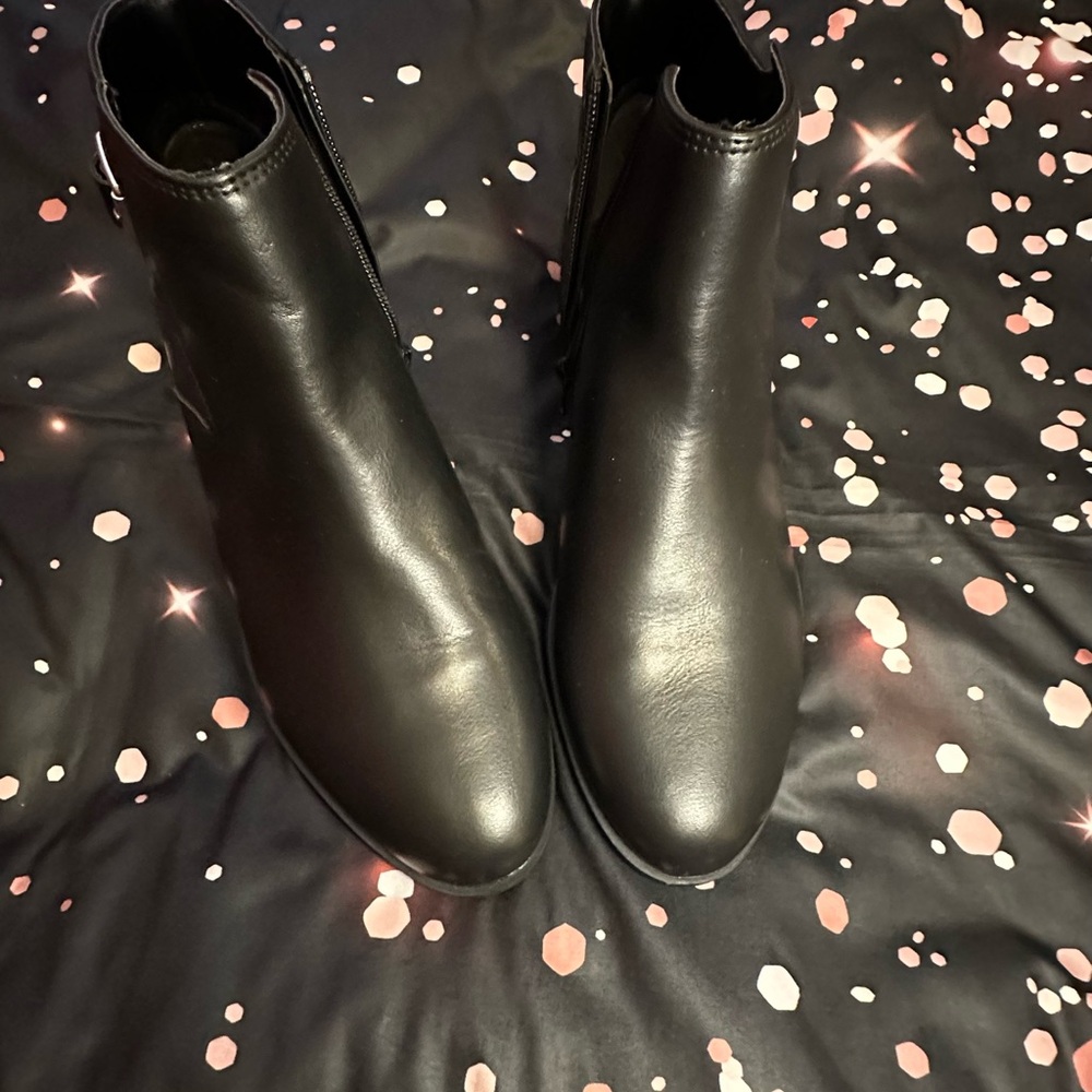 St. John’s Bay Black Ankle Boots